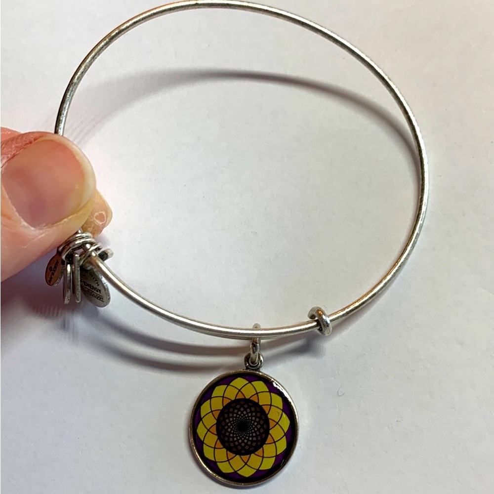 3/$20 Alex and Ani Sunflower charm bracelet